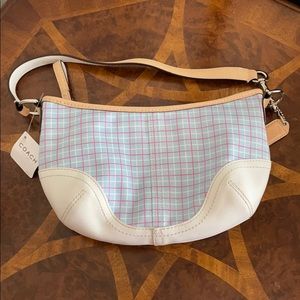 COACH Soho striped purse